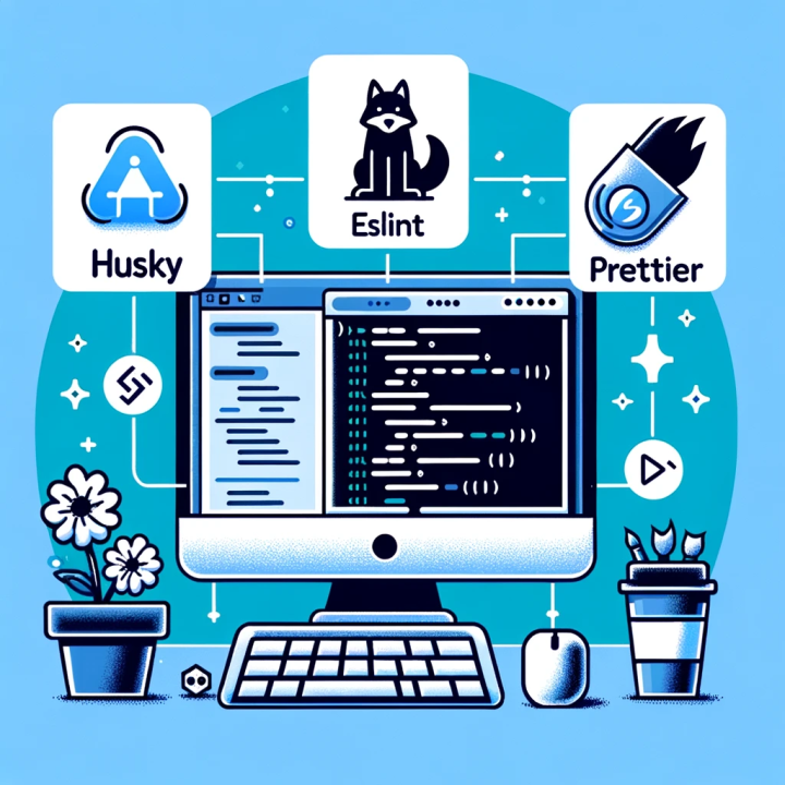 ESLint Husky Image Generated by Dall.e